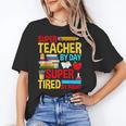Super Teacher By Day Super Tired By Night Superhero Teacher Unisex T-Shirt, Super Teacher Shirts, funny gift Super Teacher By Day Super Tired By Night Superhero Teacher Unisex T-Shirt, Super Teacher Shirts, funny gift
