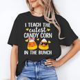 I Teach The Cutest Candy Corn In The Bunch Teacher Halloween Unisex T-Shirt, funny gift I Teach The Cutest Candy Corn In The Bunch Teacher Halloween Unisex T-Shirt, funny gift