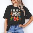 I Teach Super Heroes Teacher Unisex T-Shirt, Super Teacher Shirts, funny gift I Teach Super Heroes Teacher Unisex T-Shirt, Super Teacher Shirts, funny gift