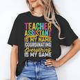 Teacher Assistant Is My Name Coordinating Teacher Aide For Men Women Unisex T-Shirt, funny gift Teacher Assistant Is My Name Coordinating Teacher Aide For Men Women Unisex T-Shirt, funny gift