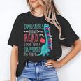 Teacher Dinosaurs Didnt Read Look What Happened Book Reading Unisex T-Shirt, funny gift Teacher Dinosaurs Didnt Read Look What Happened Book Reading Unisex T-Shirt, funny gift