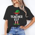 The Teacher Elf Matching Family Christmas Unisex T-Shirt, funny gift The Teacher Elf Matching Family Christmas Unisex T-Shirt, funny gift
