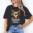 Teacher Squad Red Plaid Rudolph Reindeer Christmas Unisex T-Shirt, funny gift Teacher Squad Red Plaid Rudolph Reindeer Christmas Unisex T-Shirt, funny gift