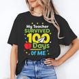 My Teacher Survived 100 Days Of Me Unisex T-Shirt, funny gift My Teacher Survived 100 Days Of Me Unisex T-Shirt, funny gift