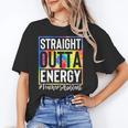Teacher's Assistant Straight Outta Energy Teaching Tie Dye For Men Women Unisex T-Shirt, funny gift Teacher's Assistant Straight Outta Energy Teaching Tie Dye For Men Women Unisex T-Shirt, funny gift