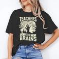 Teachers Love Brains Halloween Costume Boo Trick Teach Unisex T-Shirt, funny gift Teachers Love Brains Halloween Costume Boo Trick Teach Unisex T-Shirt, funny gift