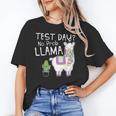 Teachers Testing Day Test Day No Prob Llama Teacher Unisex T-Shirt, funny gift Teachers Testing Day Test Day No Prob Llama Teacher Unisex T-Shirt, funny gift