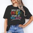 Test Day Teacher Shirt You Are More Than a Test Score Women Unisex T-Shirt, funny gift Test Day Teacher Shirt You Are More Than a Test Score Women Unisex T-Shirt, funny gift