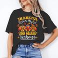 Thankful For My 2nd Grade Turkeys Thanksgiving Teacher Fall Unisex T-Shirt, 2nd Grade Teacher Shirts, funny gift Thankful For My 2nd Grade Turkeys Thanksgiving Teacher Fall Unisex T-Shirt, 2nd Grade Teacher Shirts, funny gift