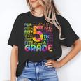 Tie Dye 5th Grade Typography Team Fifth Grade Teacher For Men Women Girls Kids Unisex T-Shirt, funny gift