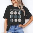 Women Science Teacher Moon Phases Scientist Back To School Unisex T-Shirt, Science Teacher Shirts, funny gift