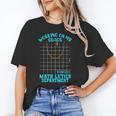 Working On My Quads Algebra Math Teacher Humor Unisex T-Shirt, funny gift
