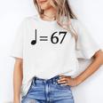 67 Music Meme Slang Musician Kids Music Teacher Unisex T-Shirt, funny gift 67 Music Meme Slang Musician Kids Music Teacher Unisex T-Shirt, funny gift