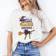 This Is My Awesome Teacher Costume Halloween Witch Unisex T-Shirt, funny gift