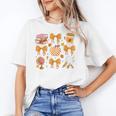 Coquette Bow Teacher Thanksgiving Fall Autumn Girls Women Unisex T-Shirt, funny gift Coquette Bow Teacher Thanksgiving Fall Autumn Girls Women Unisex T-Shirt, funny gift