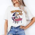 Cute Elementary School Student Dog Teacher's Pet Unisex T-Shirt, funny gift