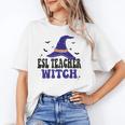 ESL Teacher Witch Halloween Matching Group Costume Unisex T-Shirt, Esl Teacher Shirts, funny gift