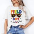 Field Day 2025 Let The Games Begin Kids Boys Girls Teachers Unisex T-Shirt, funny gift Field Day 2025 Let The Games Begin Kids Boys Girls Teachers Unisex T-Shirt, funny gift