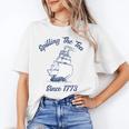 Fun 4th Of July Spilling The Tea Since 1773 History Teacher Unisex T-Shirt, History Teacher Shirts, funny gift Fun 4th Of July Spilling The Tea Since 1773 History Teacher Unisex T-Shirt, History Teacher Shirts, funny gift