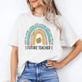 Future Teacher Cute Rainbow Leopard Teacher Outfit For Men Women Girls Kids Unisex T-Shirt, Future Teacher Shirts, funny gift Future Teacher Cute Rainbow Leopard Teacher Outfit For Men Women Girls Kids Unisex T-Shirt, Future Teacher Shirts, funny gift
