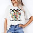 Groovy ABA RBT Therapist In My Behavior Analyst Era Teacher Unisex T-Shirt, Groovy Teacher Shirts, funny gift Groovy ABA RBT Therapist In My Behavior Analyst Era Teacher Unisex T-Shirt, Groovy Teacher Shirts, funny gift