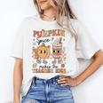 Groovy Pumpkin Spice Makes Teacher Nice Fall Thanksgiving Unisex T-Shirt, Groovy Teacher Shirts, funny gift Groovy Pumpkin Spice Makes Teacher Nice Fall Thanksgiving Unisex T-Shirt, Groovy Teacher Shirts, funny gift