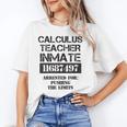 Halloween Calculus Teacher Prisoner Costume Unisex T-Shirt, funny gift Halloween Calculus Teacher Prisoner Costume Unisex T-Shirt, funny gift