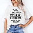 Halloween Gym Teacher Prisoner Costume Unisex T-Shirt, funny gift