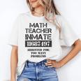 Halloween Math Teacher Prisoner Costume Unisex T-Shirt, funny gift Halloween Math Teacher Prisoner Costume Unisex T-Shirt, funny gift