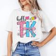 Hello TK Transitional Kindergarten Back To School Teacher Unisex T-Shirt, funny gift