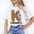 K Is For Kindness Unity Day Teacher Kids Unisex T-Shirt, funny gift
