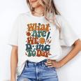 Retro PE Teacher What Are We Doing Today School Coach Women Unisex T-Shirt, Pe Teacher Shirts, funny gift