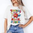 Retro Teaching Is My Superpower Apple Teacher Appreciation Unisex T-Shirt, funny gift Retro Teaching Is My Superpower Apple Teacher Appreciation Unisex T-Shirt, funny gift