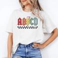 Rock Abcd Back To School Abcd Preschool Teacher Appreciation Unisex T-Shirt, funny gift Rock Abcd Back To School Abcd Preschool Teacher Appreciation Unisex T-Shirt, funny gift
