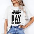 School Teacher Spirit Day Costume For Men Women Unisex T-Shirt, funny gift