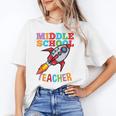 Space Middle School Teacher Back To School Men Women Kids Unisex T-Shirt, funny gift Space Middle School Teacher Back To School Men Women Kids Unisex T-Shirt, funny gift