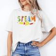 Steam Teacher Science Tech Engineering Arts Maker Unisex T-Shirt, Science Teacher Shirts, funny gift