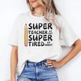 Super Teacher By Day Super Tired By Night Back To School Unisex T-Shirt, Super Teacher Shirts, funny gift Super Teacher By Day Super Tired By Night Back To School Unisex T-Shirt, Super Teacher Shirts, funny gift