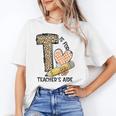 T Is For Teacher’s Aide Back To First Day Of School Leopard Men Women Girls Kids Unisex T-Shirt, funny gift T Is For Teacher’s Aide Back To First Day Of School Leopard Men Women Girls Kids Unisex T-Shirt, funny gift