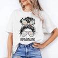 Teacher Para Life Tee Paraprofessional Cute Messy Bun Unisex T-Shirt, funny gift Teacher Para Life Tee Paraprofessional Cute Messy Bun Unisex T-Shirt, funny gift
