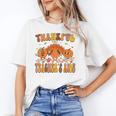 Thankful Teacher's Aide Thanksgiving Autumn Fall Women Men Unisex T-Shirt, funny gift