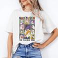 Women Halloween The Teacher Tour Ghosts Pencil Pumpkins Unisex T-Shirt, funny gift