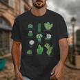 10 Types Of Cactus Succulent Teacher Chart Cactus Lover Tee Unisex T-Shirt, funny design 10 Types Of Cactus Succulent Teacher Chart Cactus Lover Tee Unisex T-Shirt, funny design
