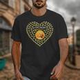100 Days Of School Bee Hive Tree Hearts Teachers Student Kid Unisex T-Shirt, funny design