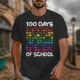 100 Days Of School Heart Love Teacher Or Student 100th Day Unisex T-Shirt, funny design 100 Days Of School Heart Love Teacher Or Student 100th Day Unisex T-Shirt, funny design