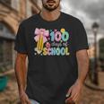 100 Days Of School Preppy 100th Day Of School Teachers Girls Unisex T-Shirt, funny design 100 Days Of School Preppy 100th Day Of School Teachers Girls Unisex T-Shirt, funny design
