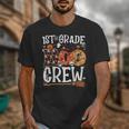 1st Grade Boo Crew Cute Ghost Halloween Teacher Kids Unisex T-Shirt, funny design
