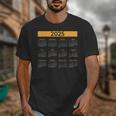 2025 Calendar For Planners Teachers Offices Months Unisex T-Shirt, funny design 2025 Calendar For Planners Teachers Offices Months Unisex T-Shirt, funny design