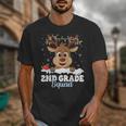 2nd Grade Teacher Christmas Second Grade Squad Reindeer Xmas For Men Women Kids Unisex T-Shirt, 2nd Grade Teacher Gifts, funny design