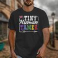 4 Teachers Or Parents Tiny Human Tamer Tee T-Shirt Unisex T-Shirt, funny design